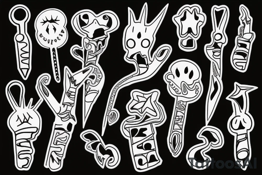 Forky tattoo idea