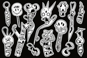 Forky tattoo idea