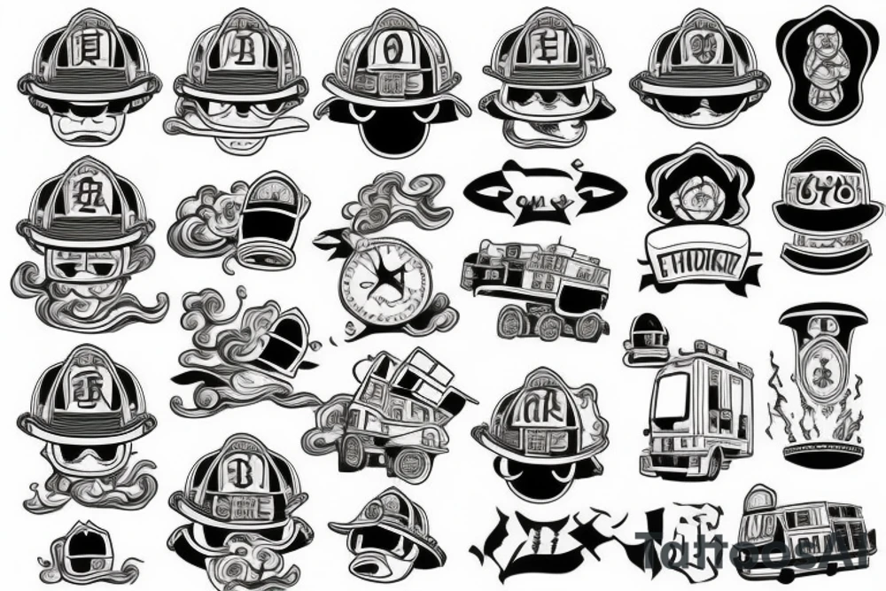 Firefighter tattoo idea