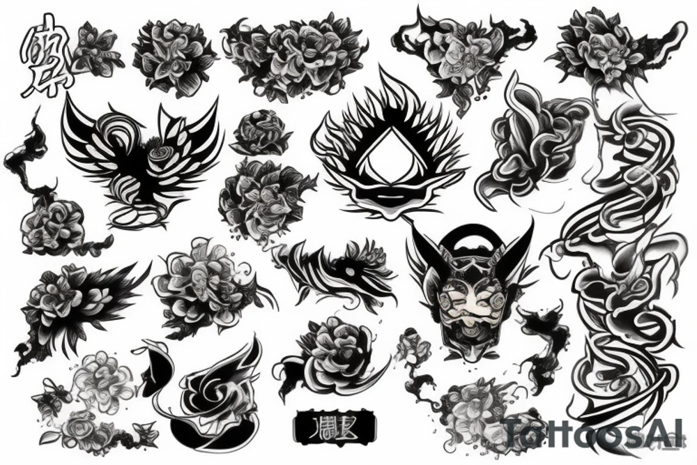 Fire tattoo idea