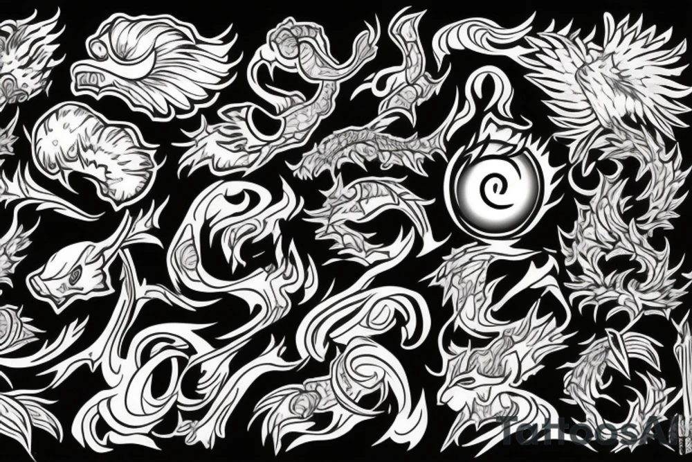 Fire tattoo idea
