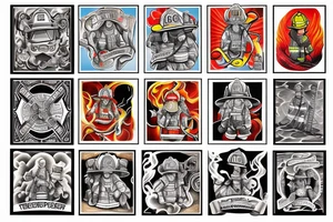 Firefighter tattoo idea