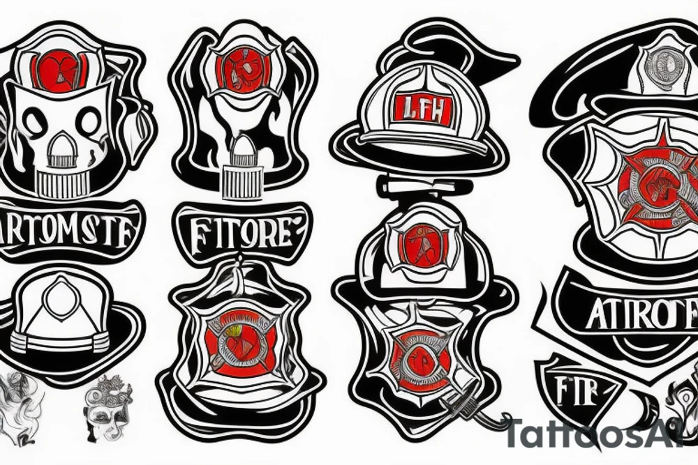 Firefighter tattoo idea
