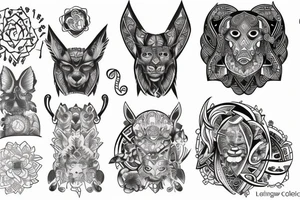 Leo & Echo tattoo idea