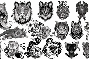 Leo & Echo tattoo idea