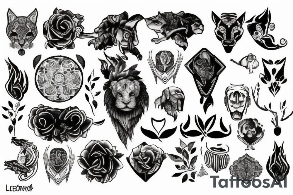 Leo & Echo tattoo idea