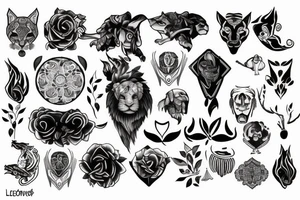 Leo & Echo tattoo idea