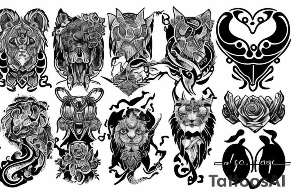 Leo & Echo tattoo idea