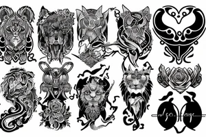 Leo & Echo tattoo idea