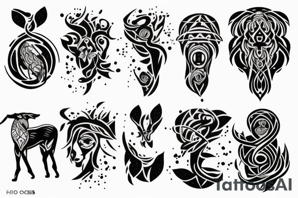 Leo & Echo tattoo idea