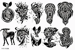 Leo & Echo tattoo idea