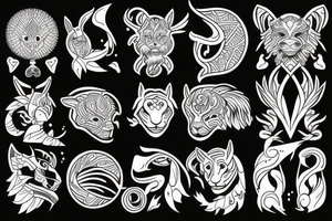 Leo & Echo tattoo idea