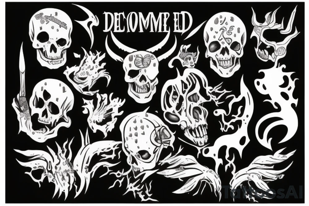Demon killed me tattoo idea