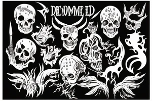 Demon killed me tattoo idea
