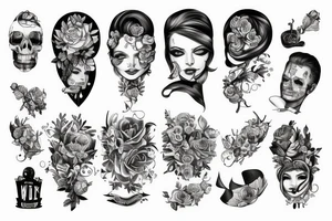 wilk wychodzący z lasu tattoo idea