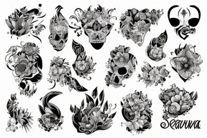 Opaska dookoła nadgarstka, seksowna tattoo idea