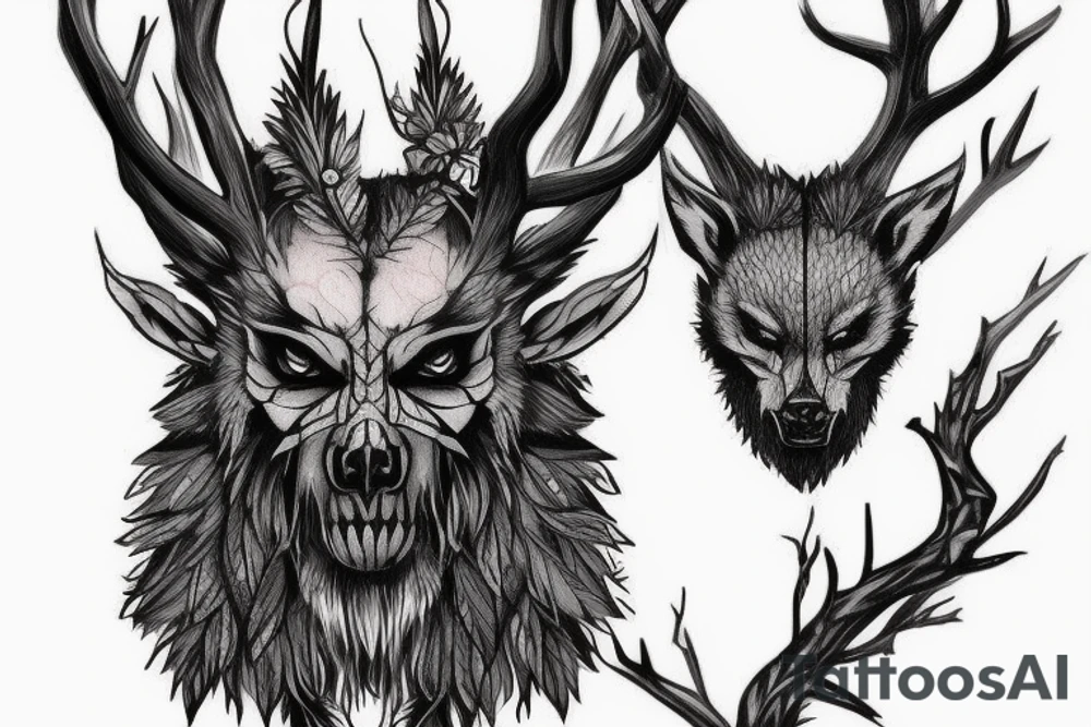 leshen from Witcher 3 tattoo idea
