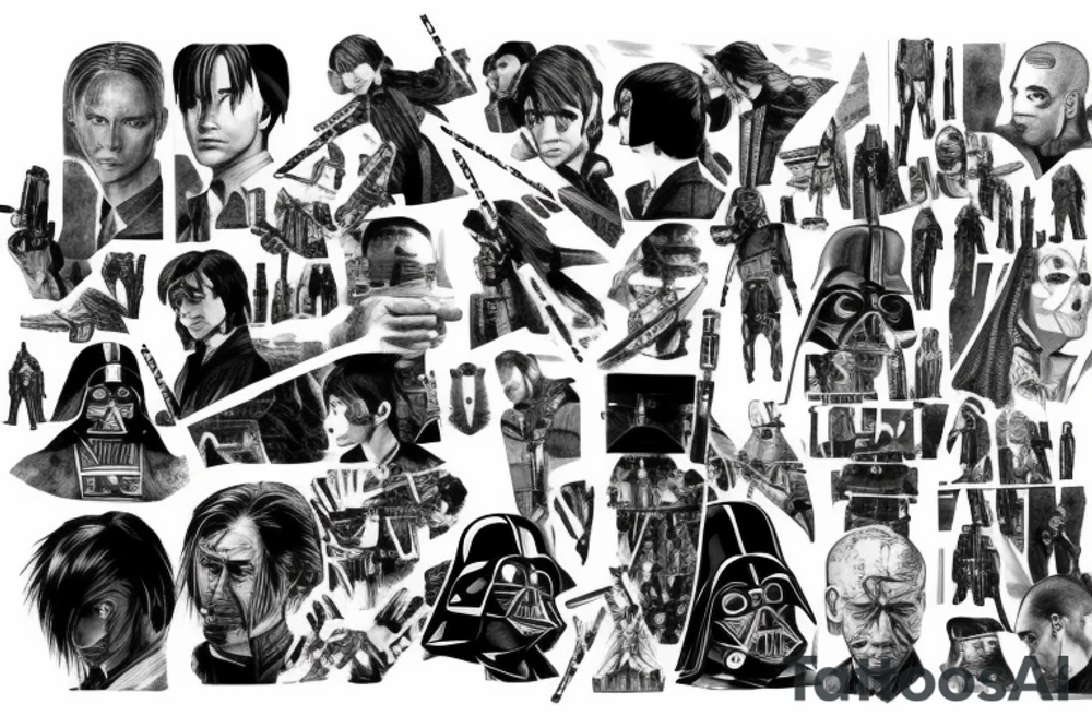 Levi ackerman star wars tattoo idea