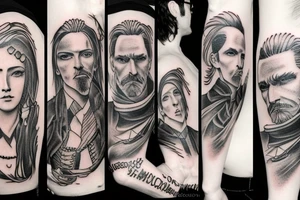 Levi Ackerman tattoo idea