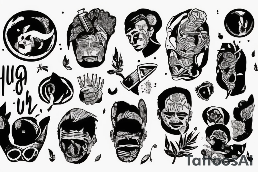 hugo by loyle carner tattoo idea