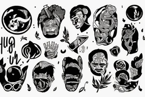 hugo by loyle carner tattoo idea