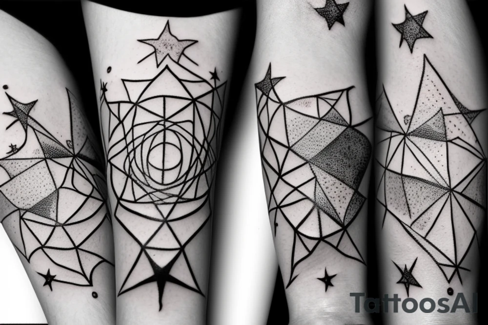star constellation tattoo idea