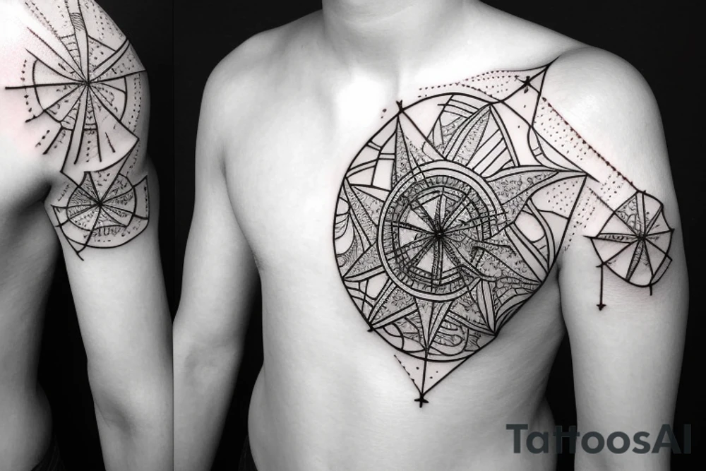 star constellation tattoo idea