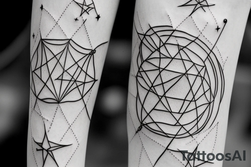 star constellation tattoo idea