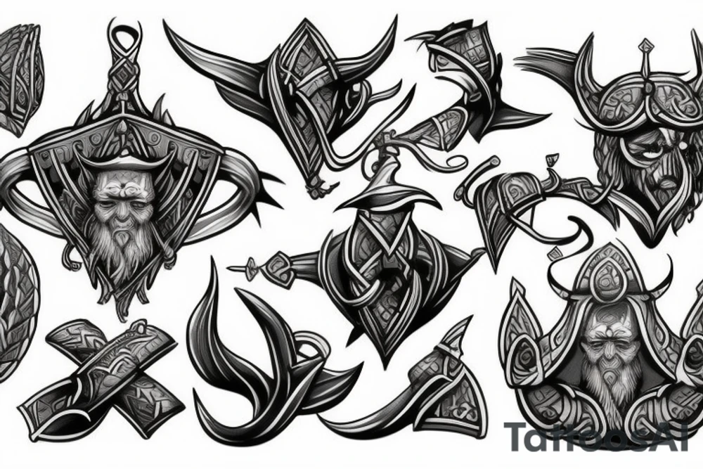 Vikings tattoo idea