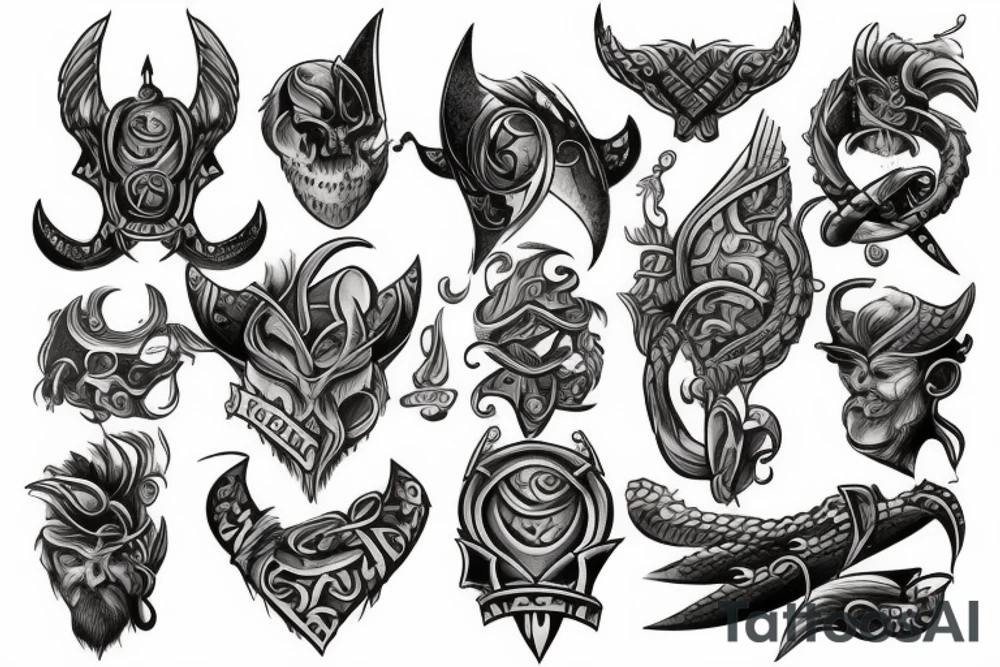 Vikings tattoo idea