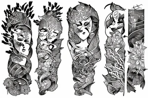 Shakuhachi tattoo idea