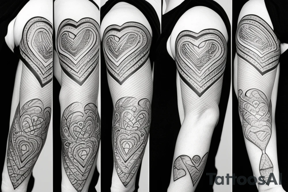 Heart tattoo idea