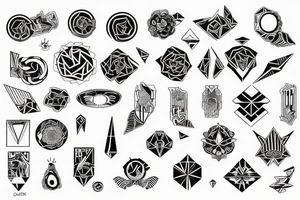 Oplatający rękę tattoo idea
