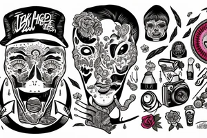 Take my head dizzy on the comedown tattoo idea