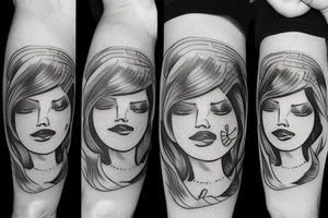 Fart away babe tattoo idea