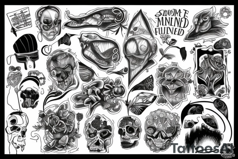 Someone who has lost in his own mind tattoo idea