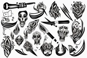Twisted the knife. Opened your eyes. tattoo idea