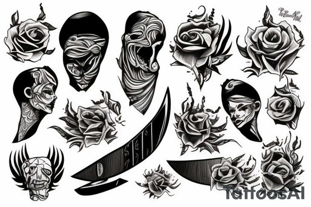 Twisted the knife. Opened your eyes. tattoo idea