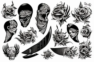 Twisted the knife. Opened your eyes. tattoo idea