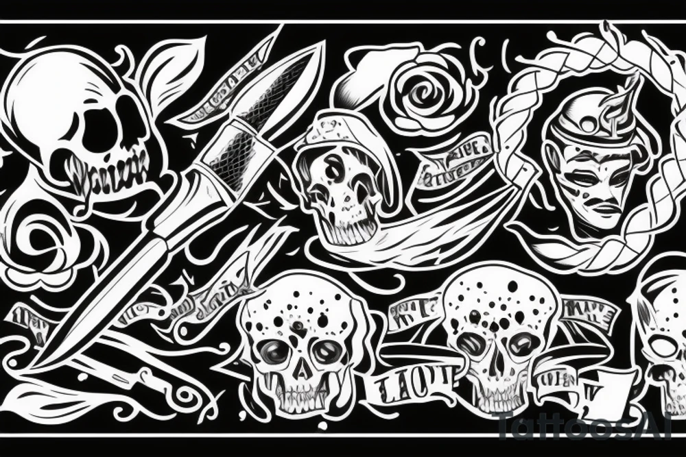 Twisted the knife. Opened your eyes. tattoo idea