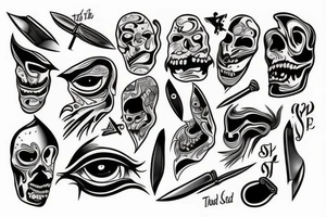 Twisted the knife. Opened your eyes. tattoo idea
