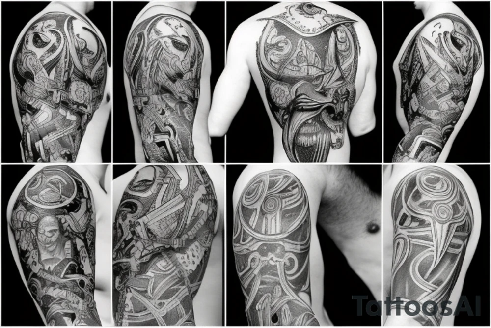 Kratos tattoo idea