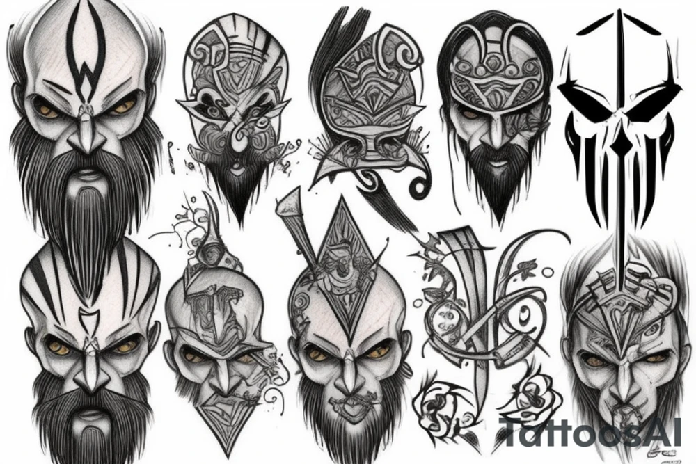 Kratos tattoo idea