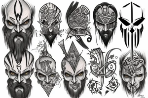Kratos tattoo idea