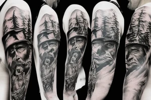 red dead redemption gun tattoo idea