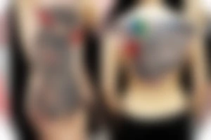 Queer female knight tattoo idea