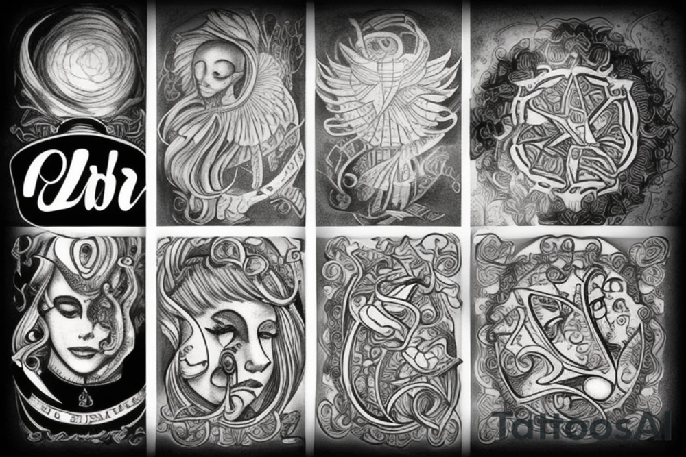 Libra tattoo idea