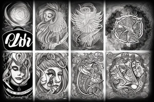 Libra tattoo idea