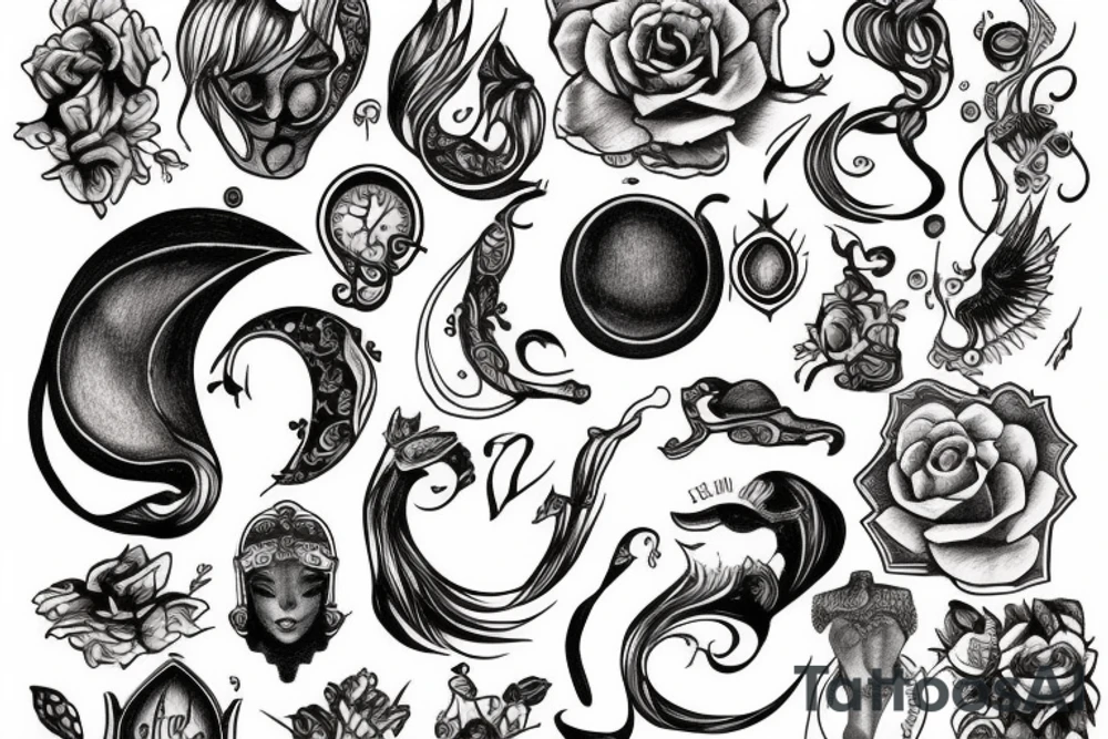 Libra tattoo idea