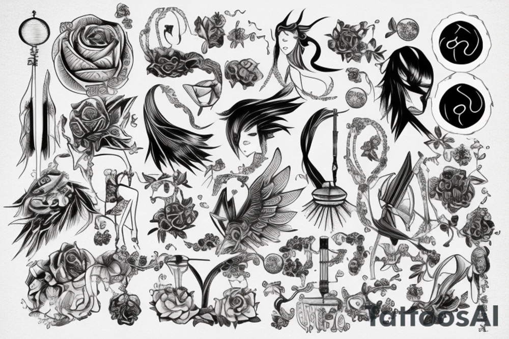 Libra tattoo idea